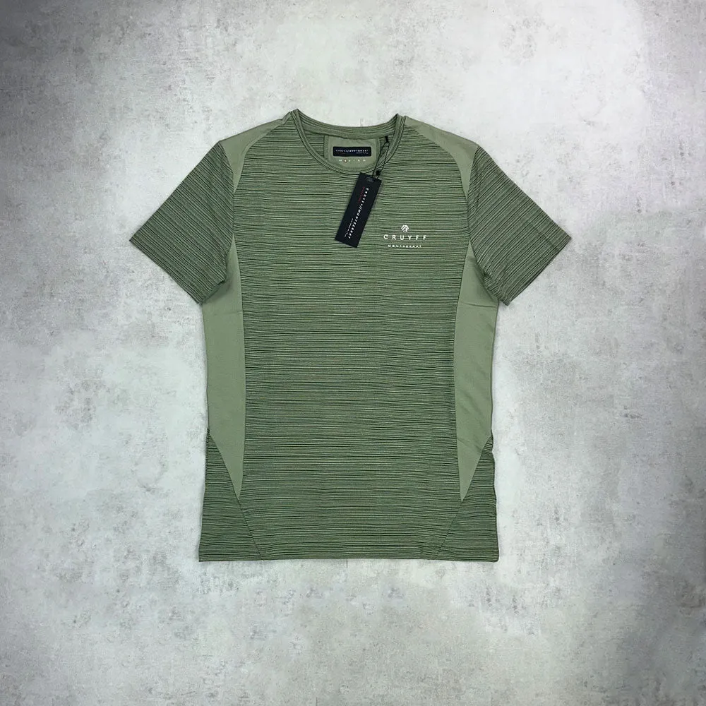 Cruyff Montserrat Minos T-shirt Olive Green