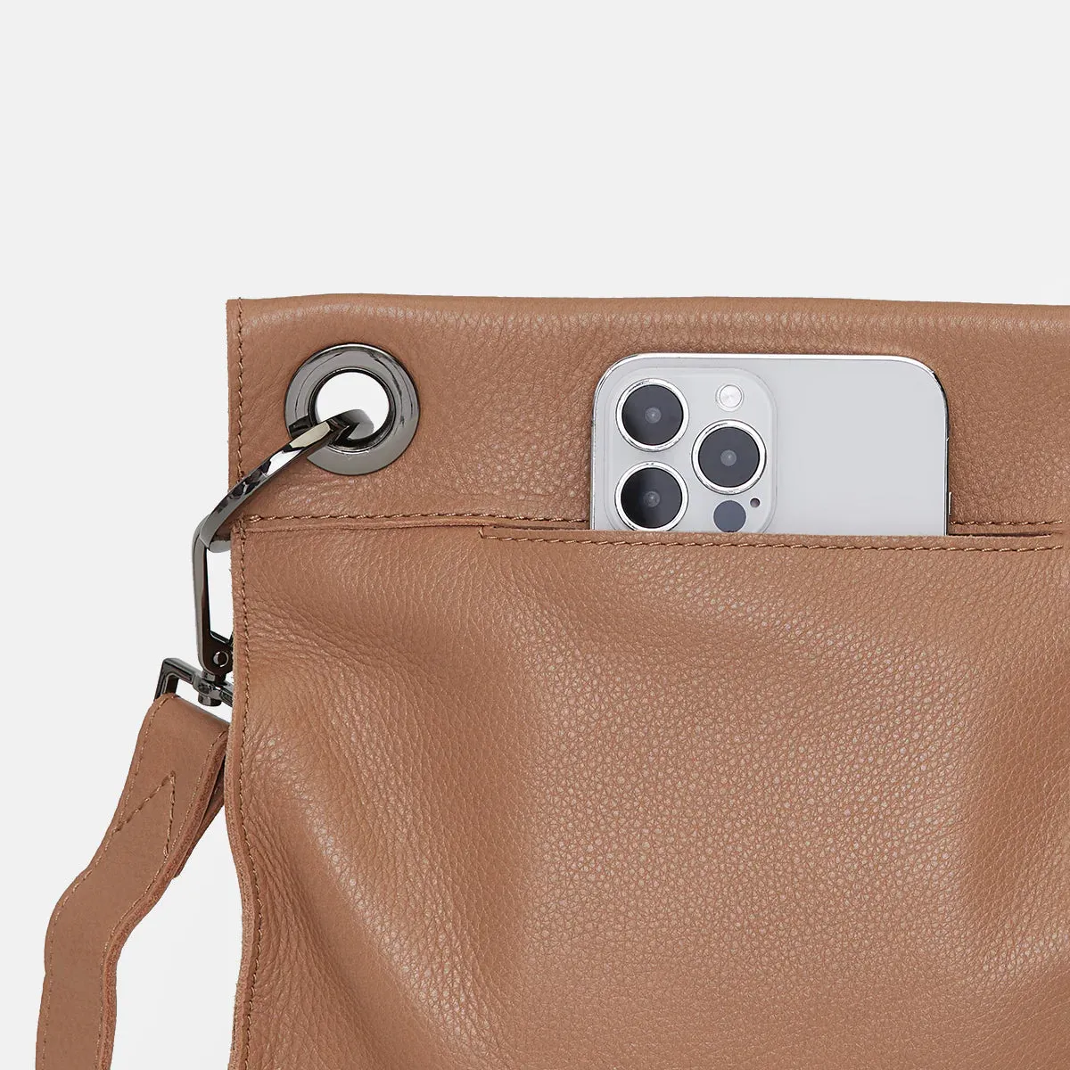 Hammitt Tony Medium Crossbody in Biscotti