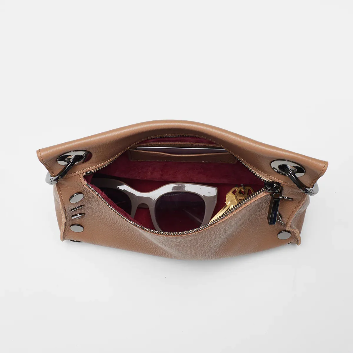 Hammitt Tony Medium Crossbody in Biscotti