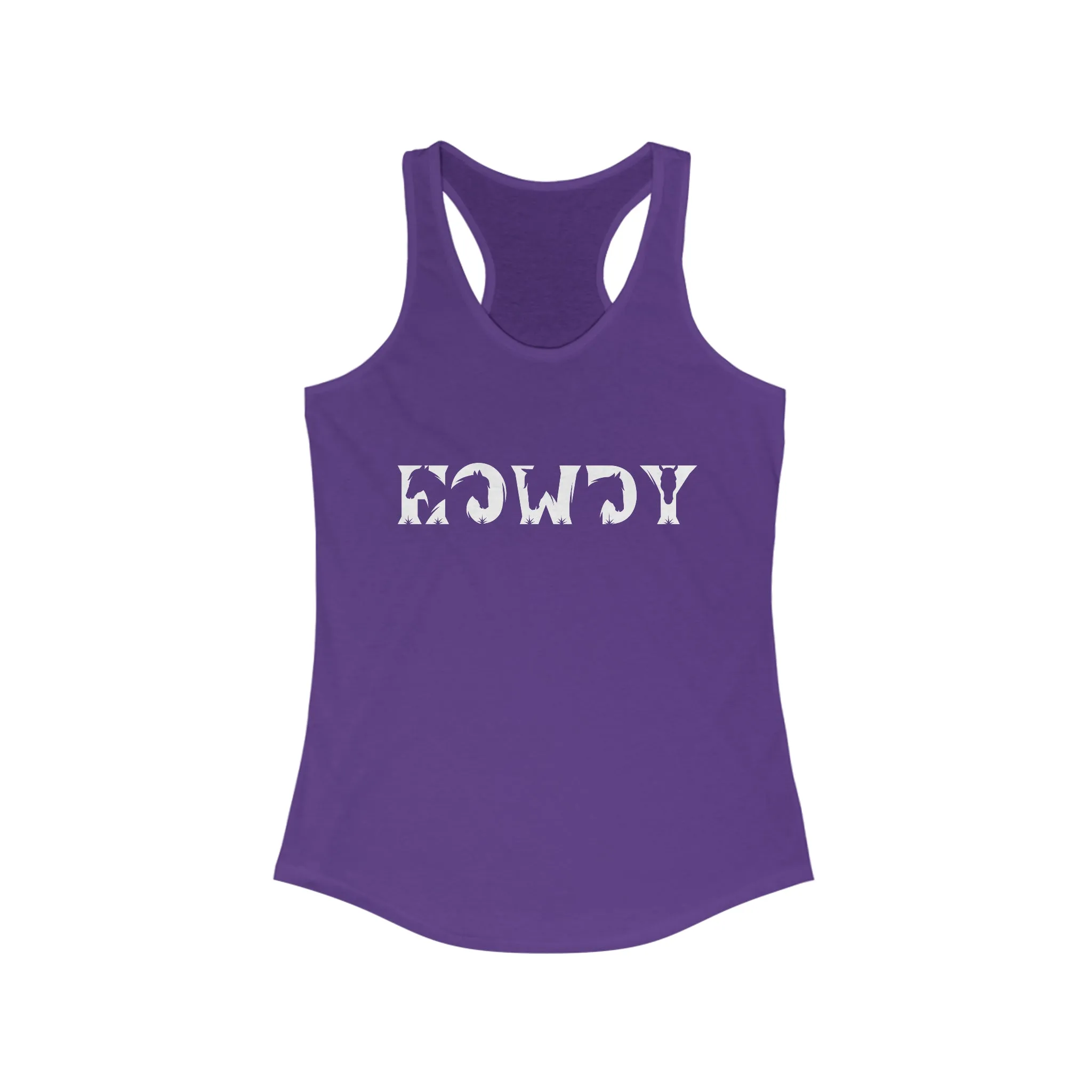 Howdy Racerback Tank