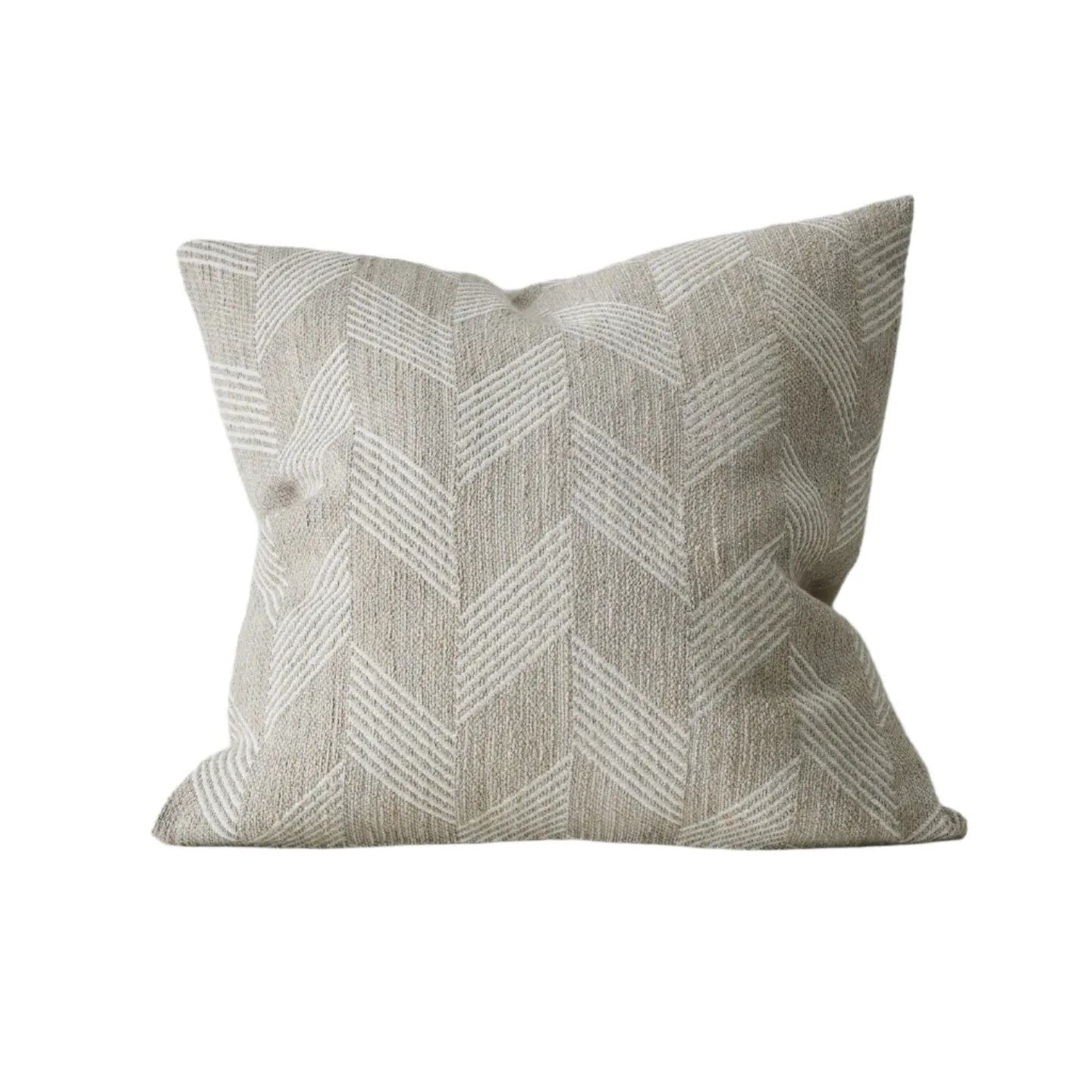 Riva 50cm Geometric Chevron Pattern Cushion